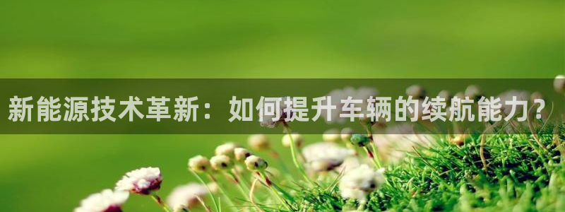 球盟会综合体育平台:新能源技术革新:如何提升车辆的续航能力?