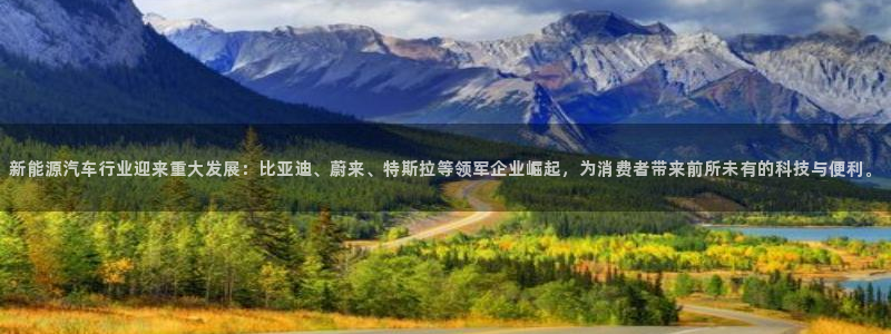 球盟会中国官方网站:新能源汽车行业迎来重大发展:比亚迪、蔚来