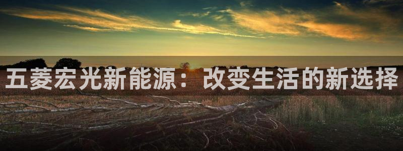 球盟会官网app下载:五菱宏光新能源:改变生活的新选择