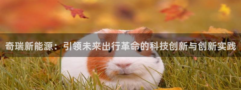 球盟会综合体育平台:奇瑞新能源:引领未来出行革命的科技创新与